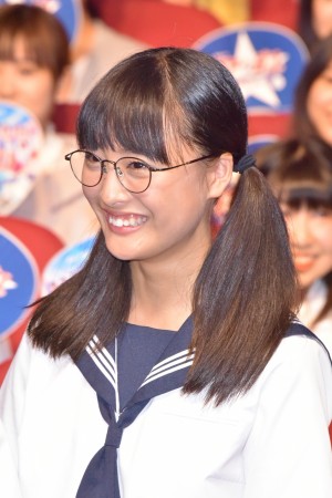 『チア☆ダン』特別試写会＆舞台挨拶に登壇した大友花恋