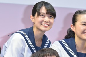 『チア☆ダン』特別試写会＆舞台挨拶に登壇した志田彩良