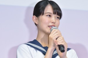 『チア☆ダン』特別試写会＆舞台挨拶に登壇した志田彩良