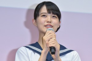 『チア☆ダン』特別試写会＆舞台挨拶に登壇した志田彩良