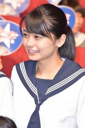 『チア☆ダン』特別試写会＆舞台挨拶に登壇した足立佳奈