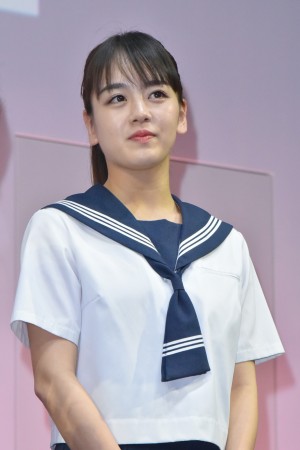 『チア☆ダン』特別試写会＆舞台挨拶に登壇した伊原六花