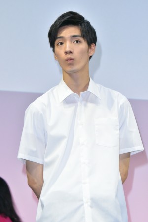 『チア☆ダン』特別試写会＆舞台挨拶に登壇した清水尋也