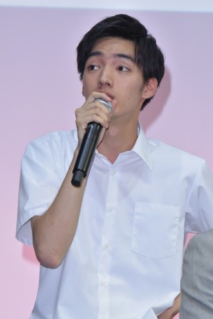 『チア☆ダン』特別試写会＆舞台挨拶に登壇した清水尋也