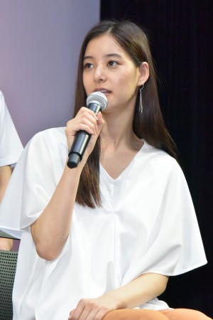 『チア☆ダン』特別試写会＆舞台挨拶に登壇した新木優子