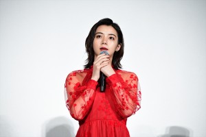 『ルームロンダリング』公開初日舞台挨拶に登壇した池田エライザ