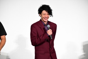 『ルームロンダリング』公開初日舞台挨拶に登壇したオダギリジョー