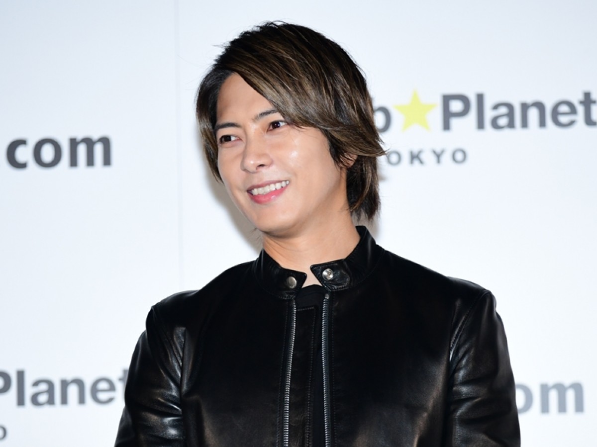 チームラボ プラネッツ TOKYO DMM.com オープニングセレモニー&新CM制作発表会に出席した山下智久