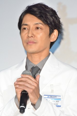 ドラマ『グッド・ドクター』完成披露試写会に登壇した藤木直人