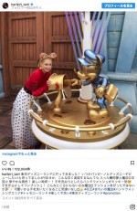 息子とディズニーを楽しんだ平愛梨　※「平愛梨」インスタグラム