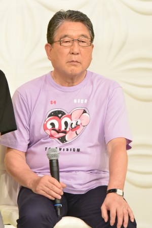 日本テレビ『24時間テレビ41』制作発表会見に登場した徳光和夫