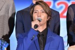 映画『コード・ブルー』完成披露試写会に登壇した山下智久