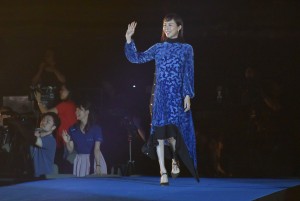 映画『コード・ブルー』完成披露試写会に登壇した比嘉愛未