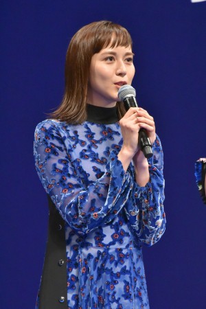 映画『コード・ブルー』完成披露試写会に登壇した比嘉愛未