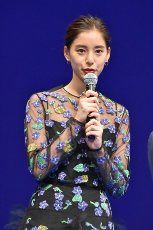 映画『コード・ブルー』完成披露試写会に登壇した新木優子