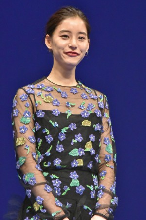 映画『コード・ブルー』完成披露試写会に登壇した新木優子