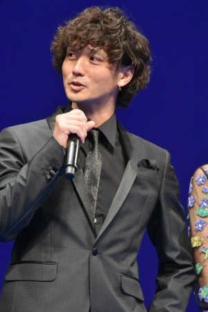 映画『コード・ブルー』完成披露試写会に登壇した安藤政信