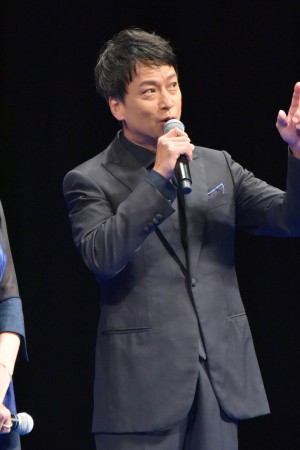 映画『コード・ブルー』完成披露試写会に登壇した椎名桔平