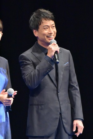 映画『コード・ブルー』完成披露試写会に登壇した椎名桔平