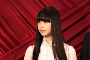 ドラマ24『GIVER 復讐の贈与者』記者会見に登場した森川葵