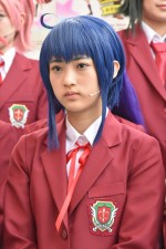 舞台『魔法先生ネギま！～お子ちゃま先生は修行中！～』初日会見に出席したAKB48の歌田初夏