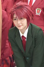 舞台『魔法先生ネギま！～お子ちゃま先生は修行中！～』初日会見に出席した生駒里奈