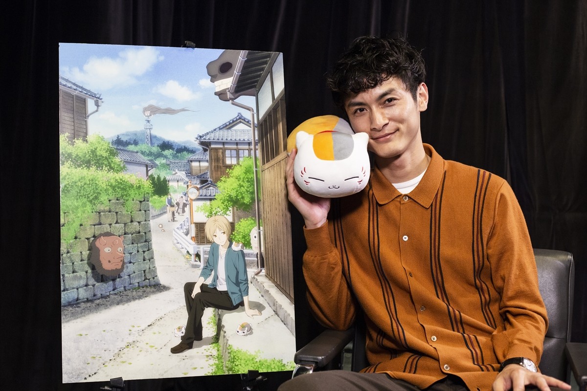 高良健吾、『劇場版 夏目友人帳 ~うつせみに結ぶ~』アフレコ時の様子