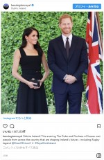 メーガン妃の公務ファッション　※「英王室」インスタグラム