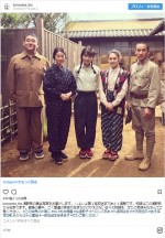 オフショットも雰囲気がある！　※『この世界の片隅に』公式インスタグラム