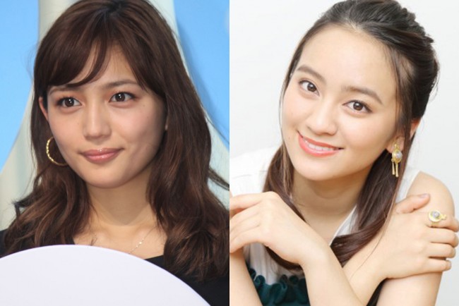 ドラマ『ヒモメン』で共演する川口春奈（左）と岡田結実（右）