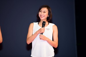 住友生命「Vitality」メディア発表会に出席した浅田舞