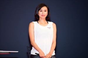 住友生命「Vitality」メディア発表会に出席した浅田舞