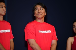 住友生命「Vitality」メディア発表会に出席した松井秀喜