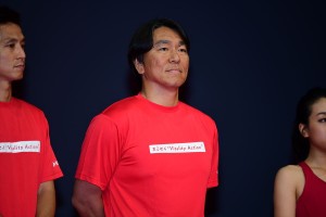 住友生命「Vitality」メディア発表会に出席した松井秀喜