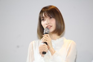 「ハイドラフェイシャル　ローンチパーティー」に登場した後藤真希