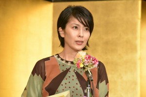 「第26回橋田賞授賞式」に出席した松たか子
