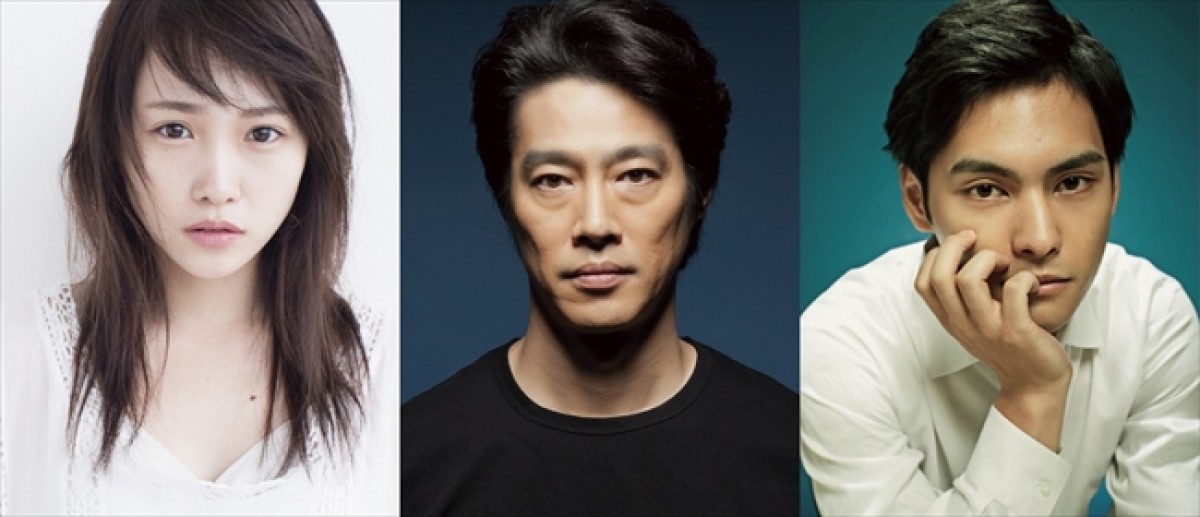 (左から)映画『泣くな赤鬼』に出演する川栄李奈、堤真一、柳楽優弥
