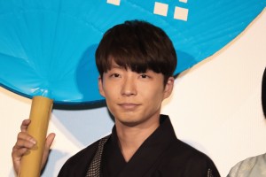 映画『未来のミライ』初日舞台挨拶に登壇した星野源