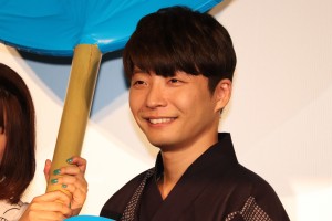 映画『未来のミライ』初日舞台挨拶に登壇した星野源