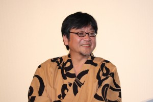 映画『未来のミライ』初日舞台挨拶に登壇した細田守監督