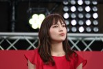 『ヒモメン』記者会見に登壇した川口春奈