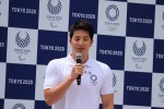 「東京2020マスコット デビューイベント」に出席した競泳の瀬戸大也選手