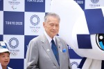 「東京2020マスコット デビューイベント」に出席した森喜朗氏