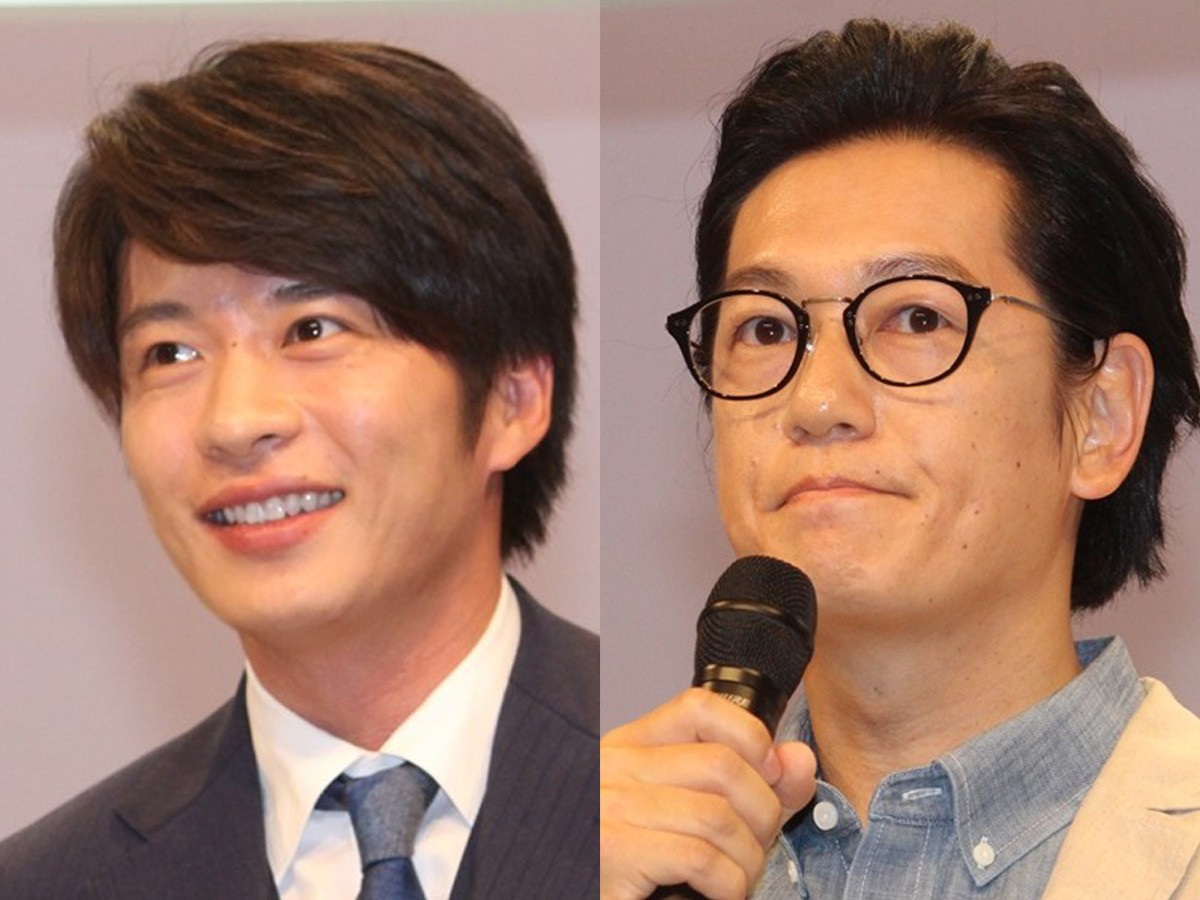 (左から)田中圭、井浦新