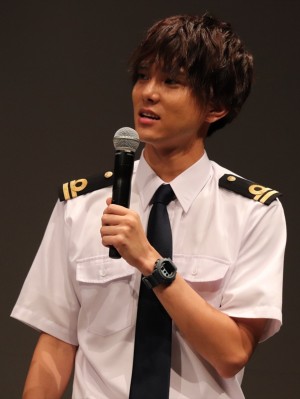 ドラマ『マジで航海してます。～Second Season～』製作発表会にて、水野勝