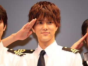 ドラマ『マジで航海してます。～Second Season～』製作発表会にて、水野勝