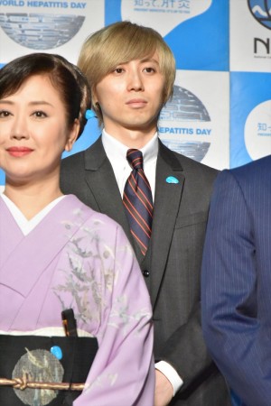 「知って、肝炎プロジェクトミーティング2018」に出席したw－inds．の千葉涼平