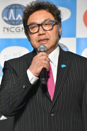 「知って、肝炎プロジェクトミーティング2018」に出席したコロッケ