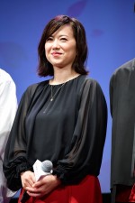 劇場アニメ『君の膵臓をたべたい』完成披露試写会に出席した和久井映見