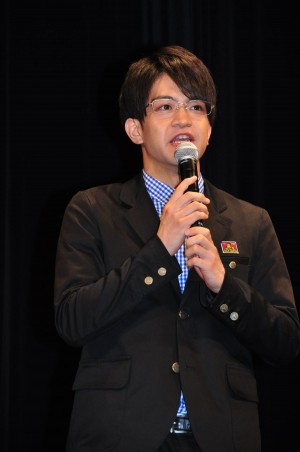 映画『僕のヒーローアカデミア THE MOVIE ～2人の英雄～』完成披露試写会に登壇した石川界人